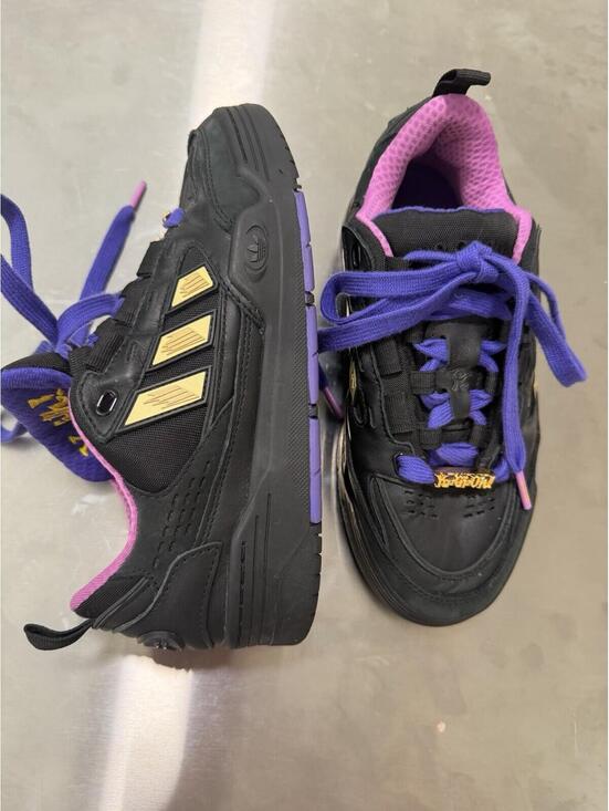 adidas Other - adidas x Yu-Gi-Oh! Men’s Low Top Lace-Up Sneakers Black Purple